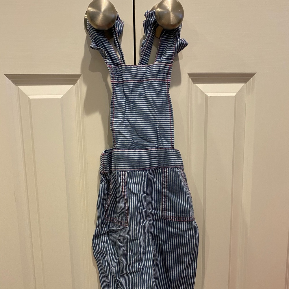 Girls Crossback Cotton Romper